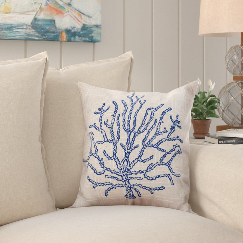 Beachcrest Home Solana Coral Indoor/Outdoor Pillow & Reviews